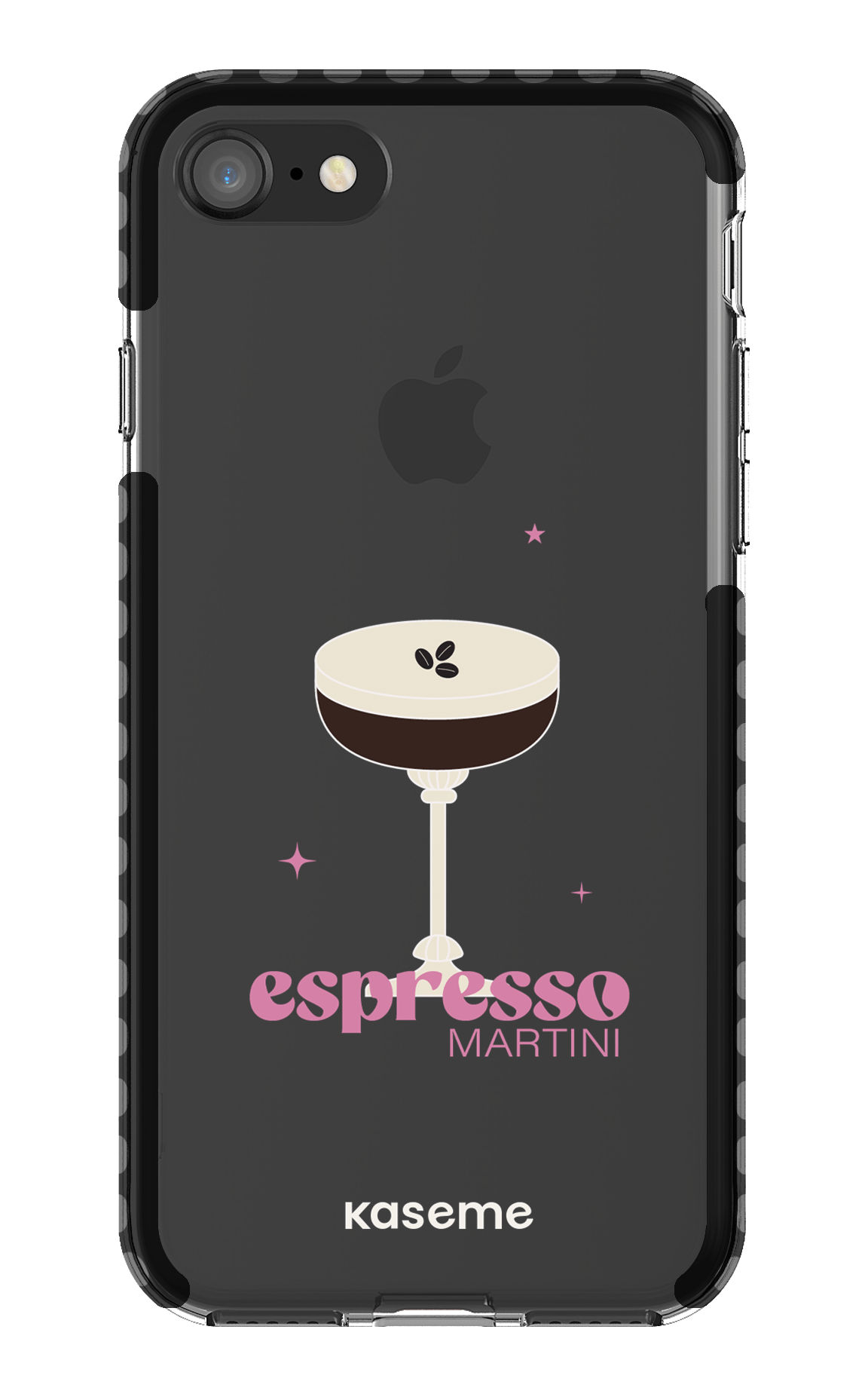 iPhone SE Clear Case Black Hold My Tiny Clear Case -