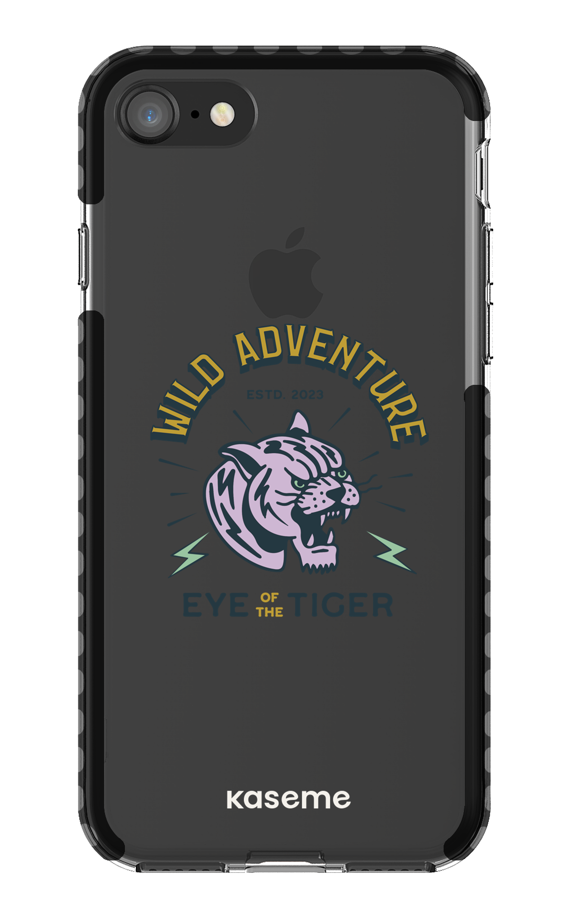 iPhone SE Clear Case Black Wildcats clear case -