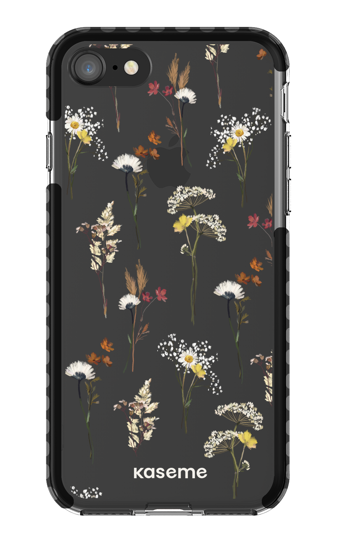 iPhone SE Clear Case Black Wilderness Clear Case -