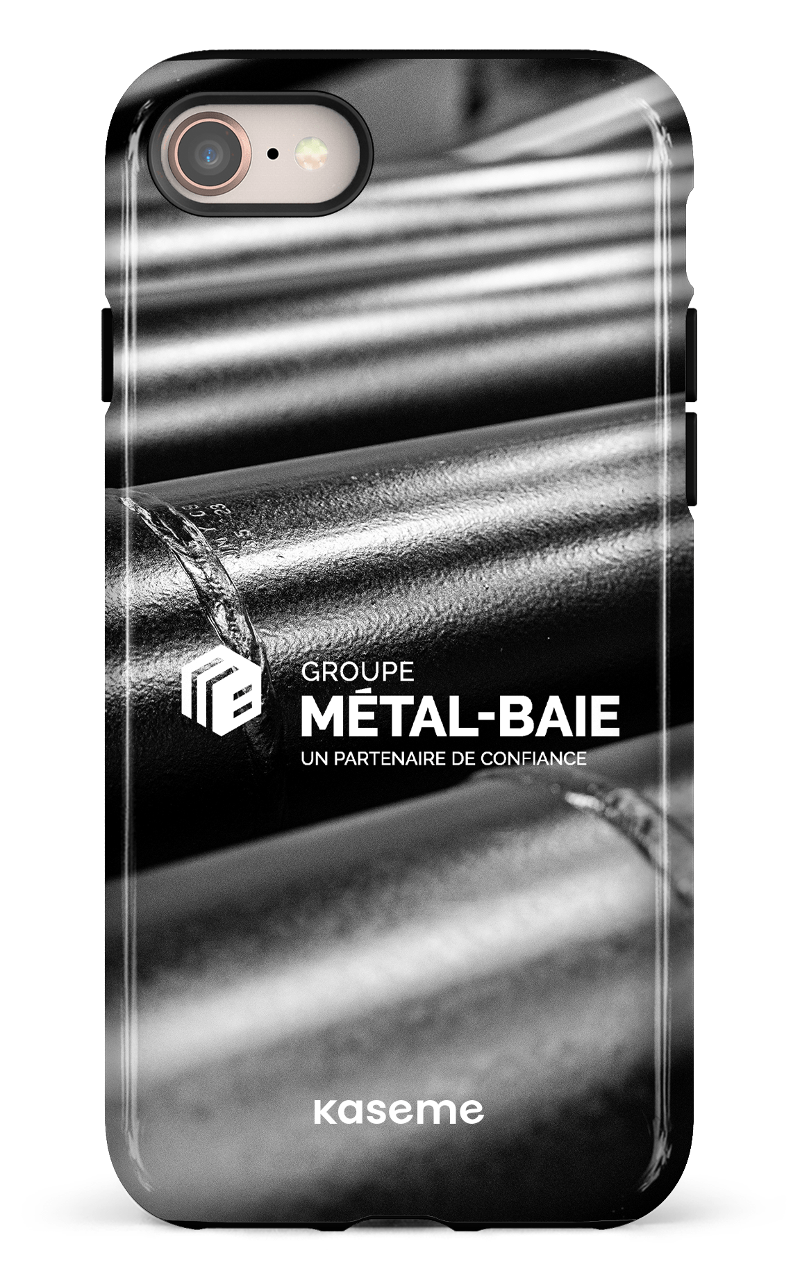 iPhone SE Tough Les tuyaux par Métal-Baie -