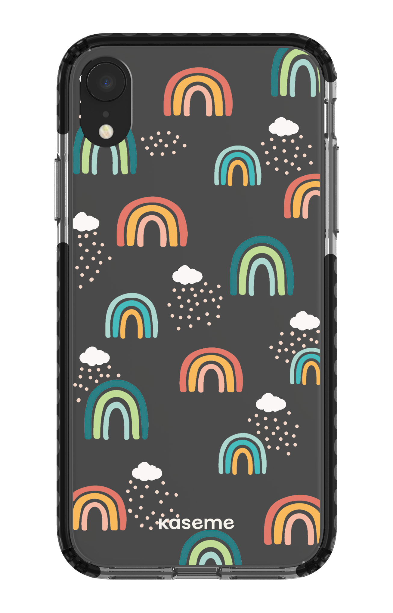 iPhone XR Clear Case - Black Be You Clear Case -