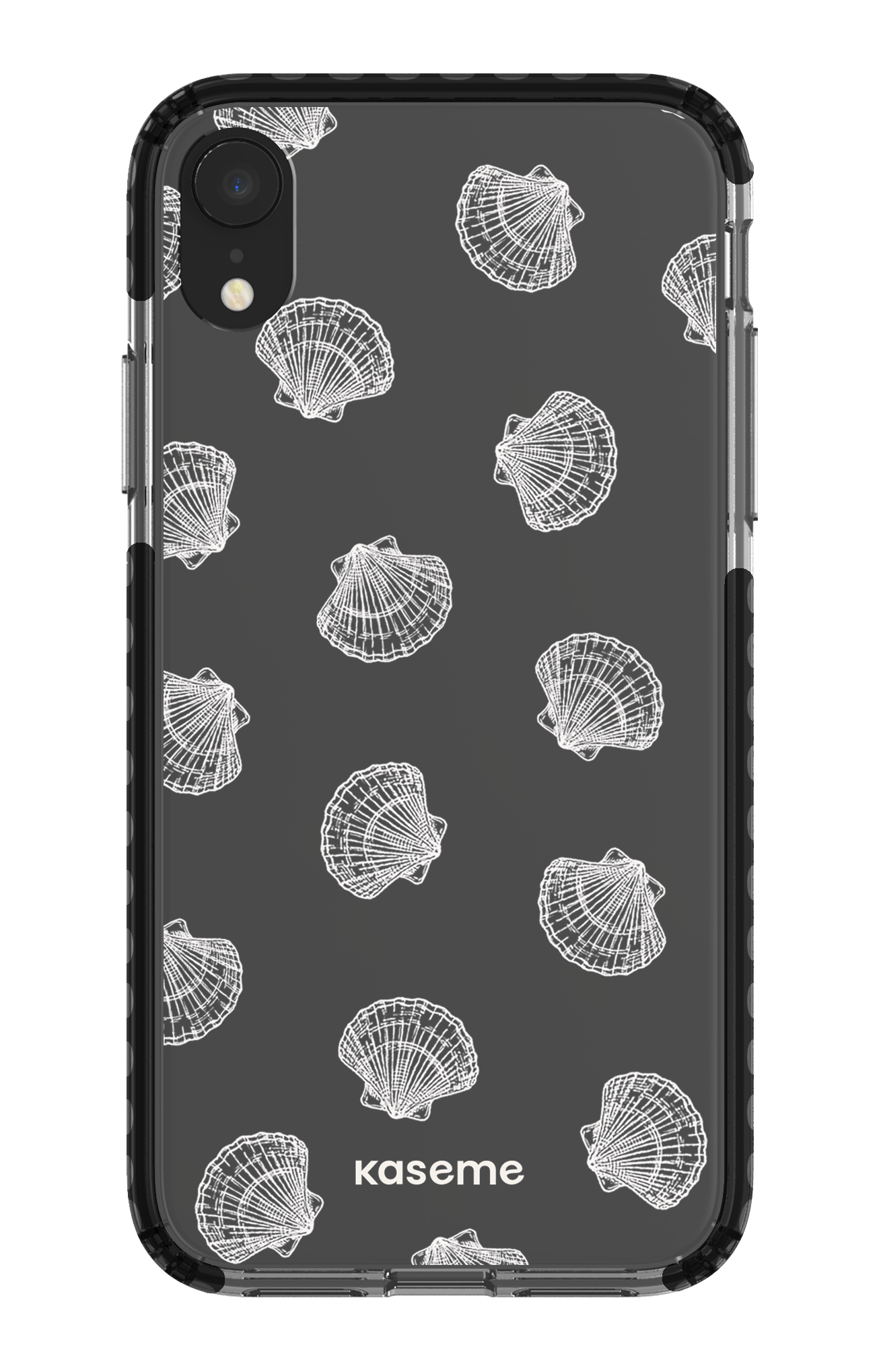iPhone XR Clear Case - Black Bondi Beach Clear Case -