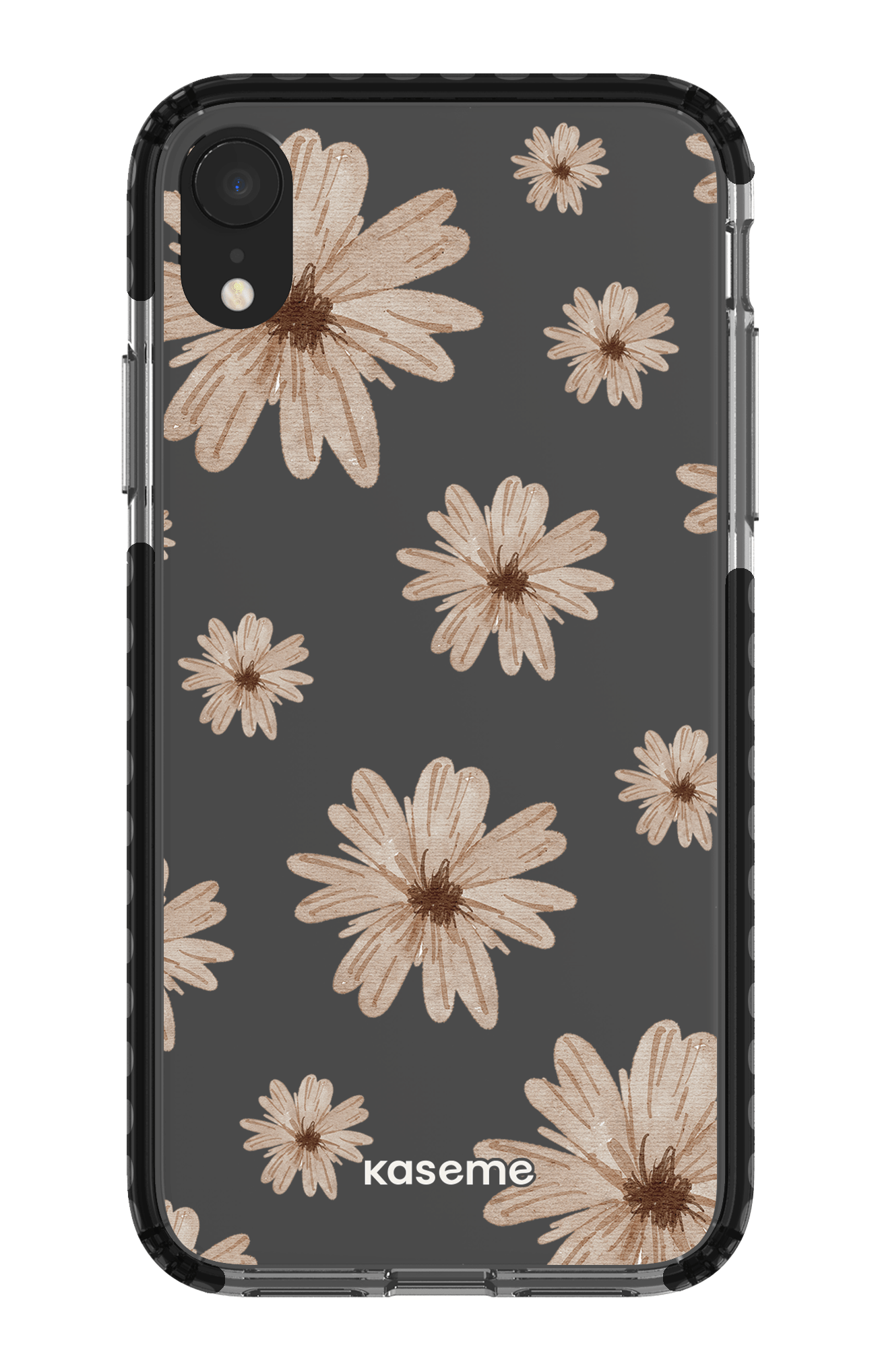 iPhone XR Clear Case - Black Delicate Dreams Clear Case -