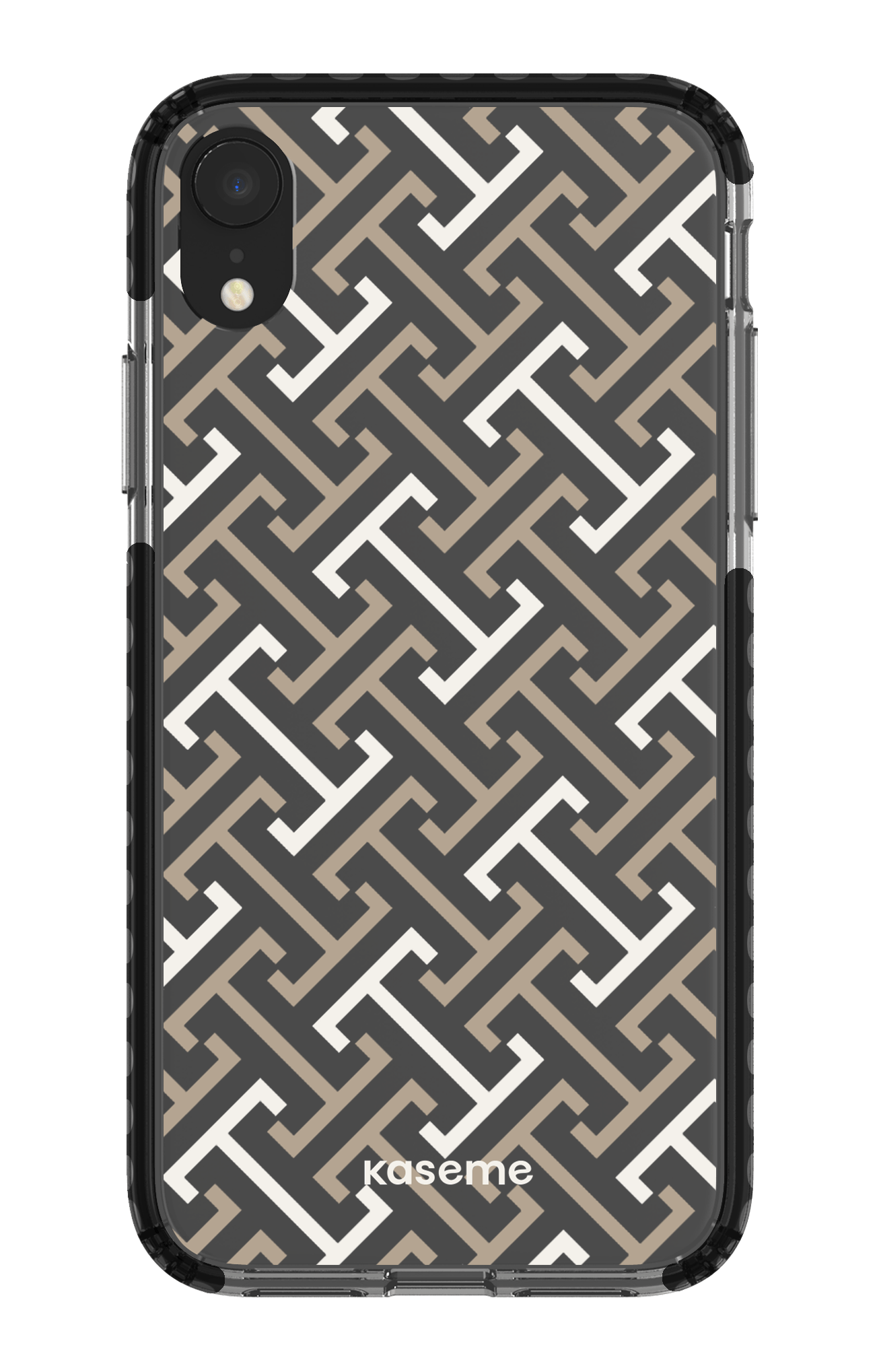 iPhone XR Clear Case - Black Elite Clear Case -