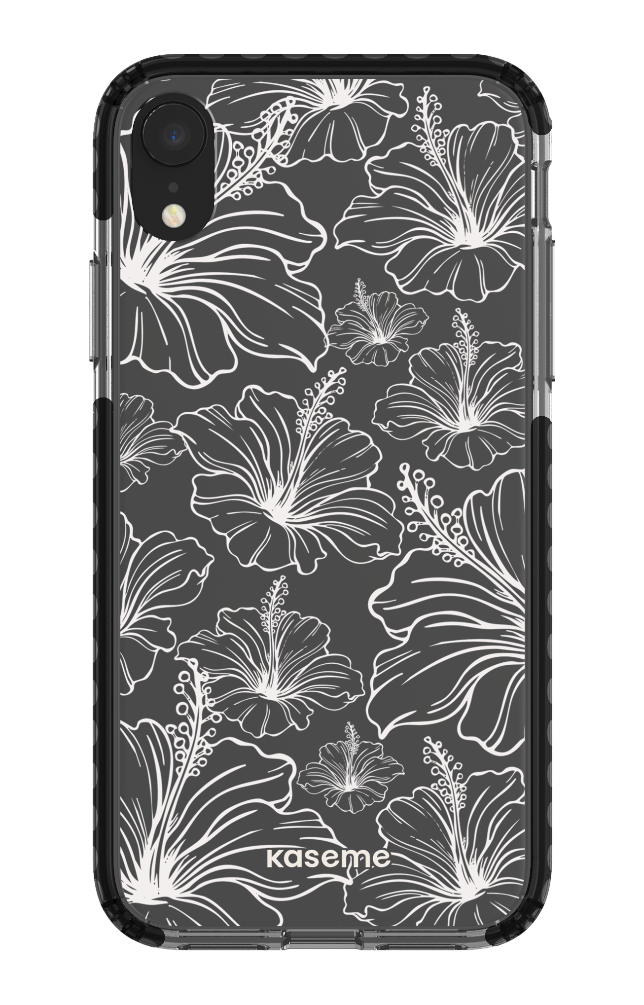 iPhone XR Clear Case - Black Kahala Clear Case -