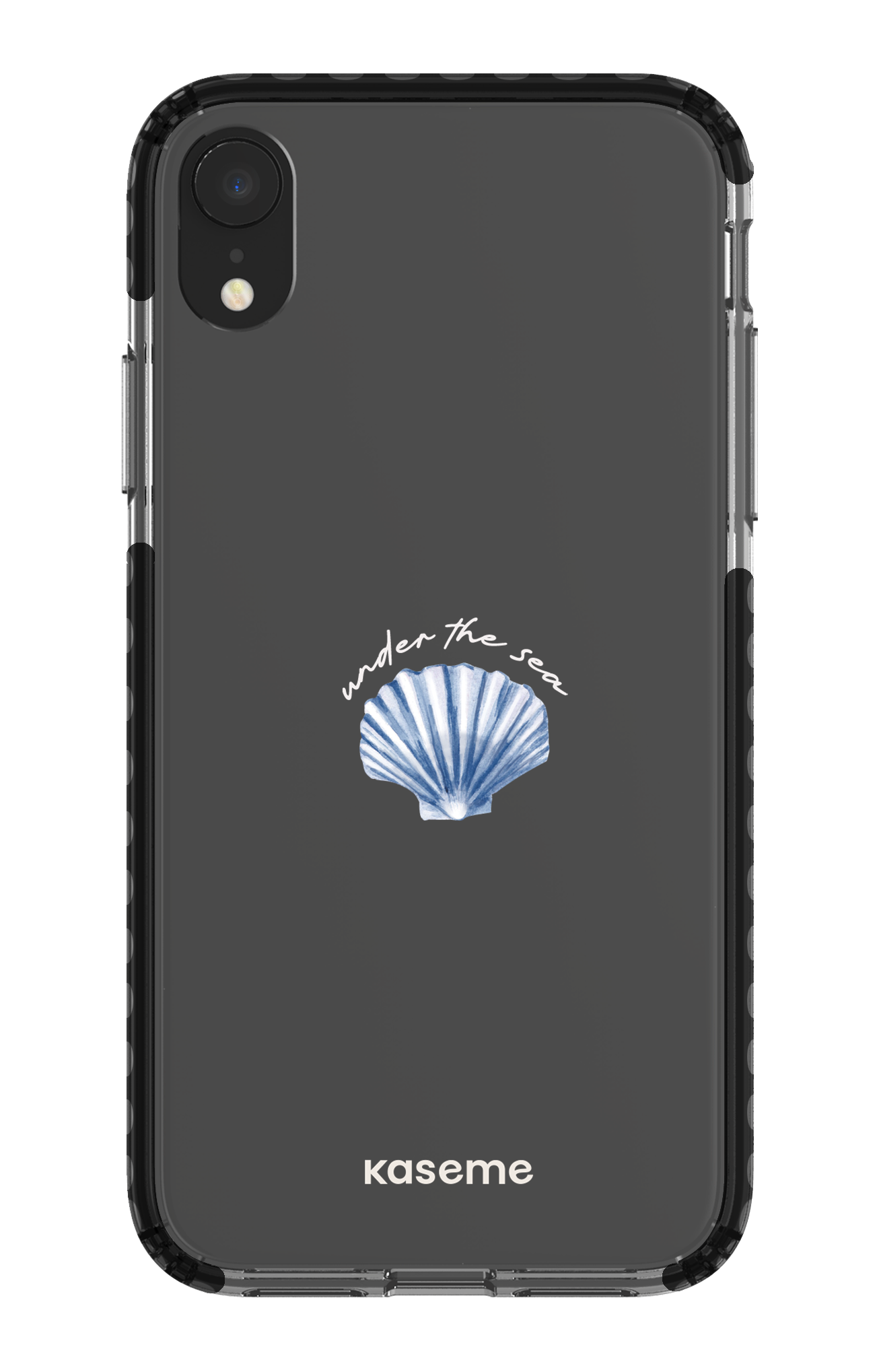 iPhone XR Clear Case - Black Sealia Clear Case -