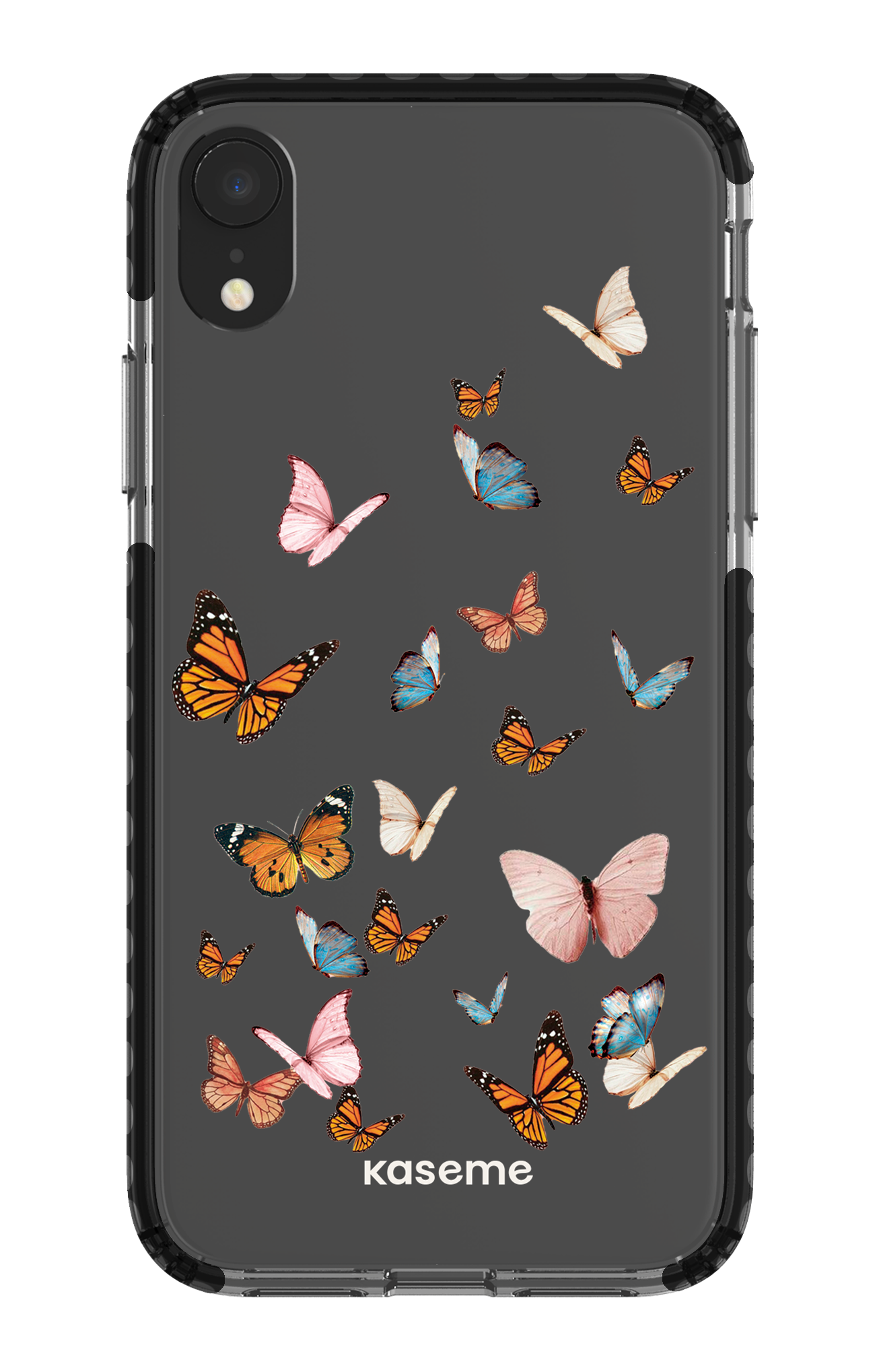 iPhone XR Clear Case - Black Soarin Clear Case -