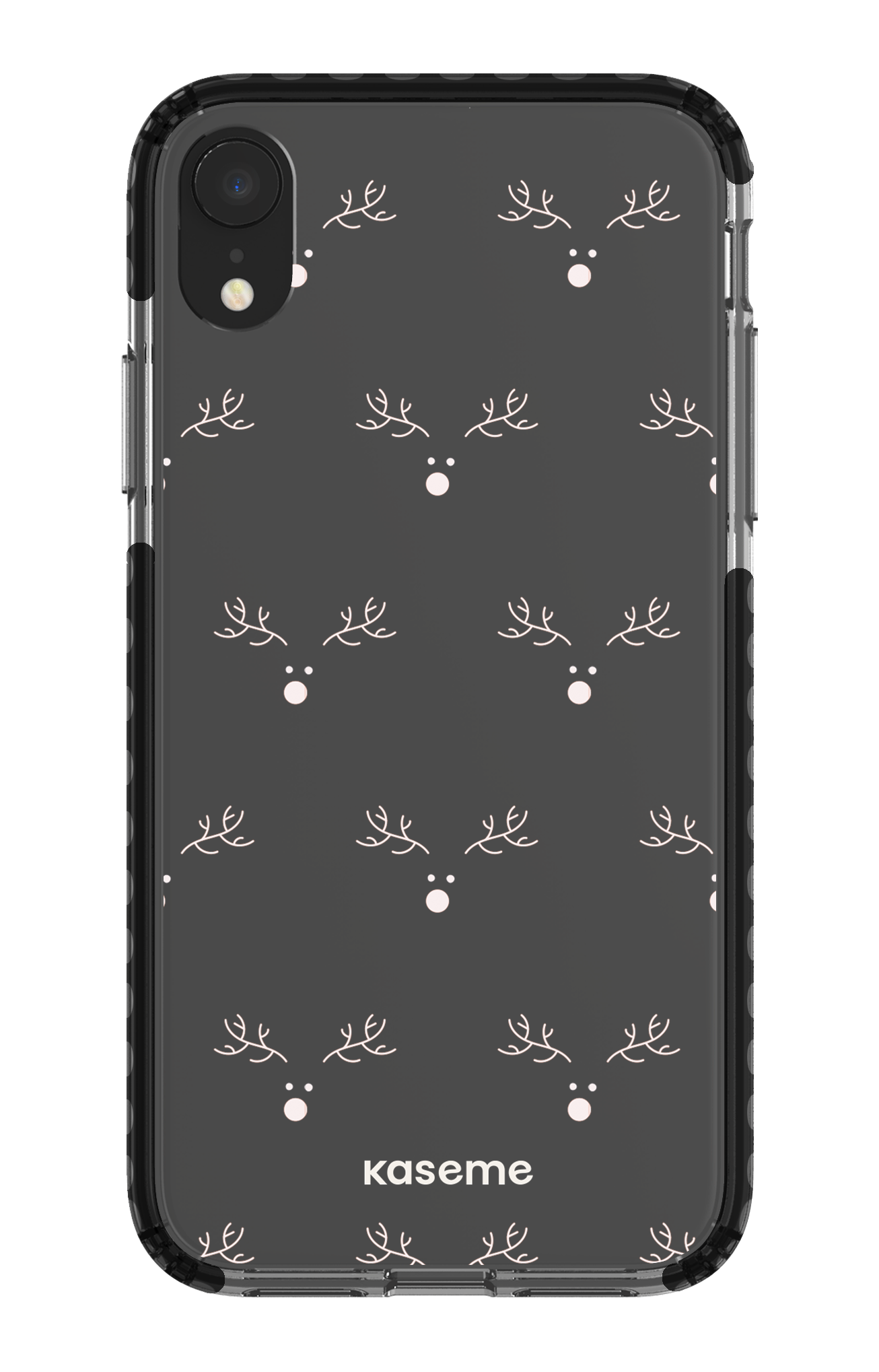 iPhone XR Clear Case - Black Vixen Clear Case -