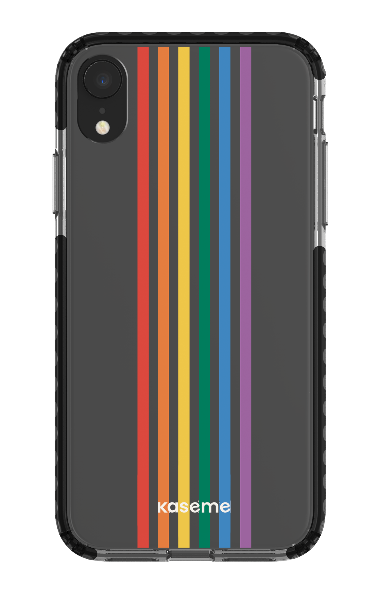 iPhone XR Clear Case - Black We're coming out Clear Case -