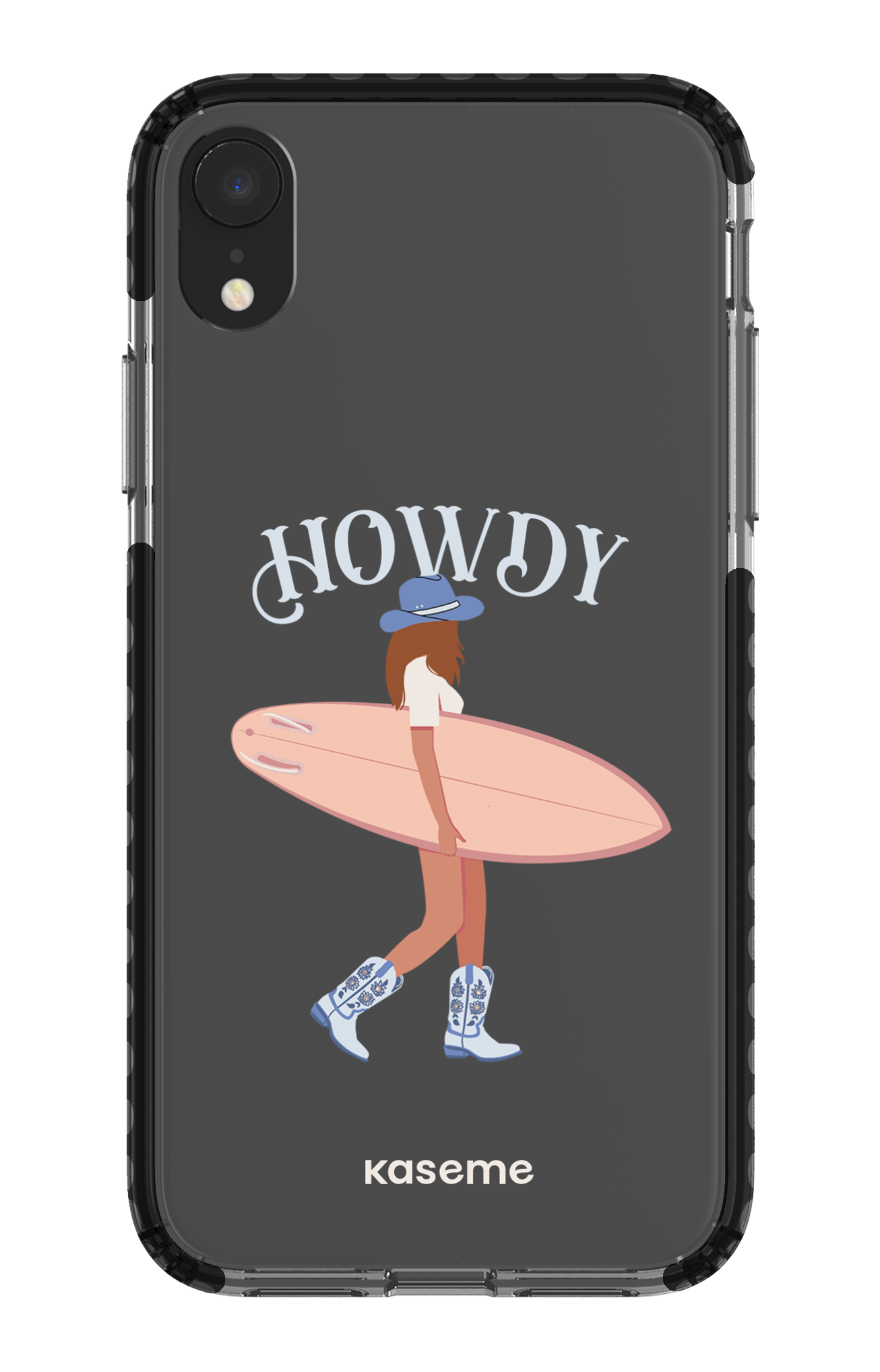 iPhone XR Clear Case - Black Westsea Clear Case -