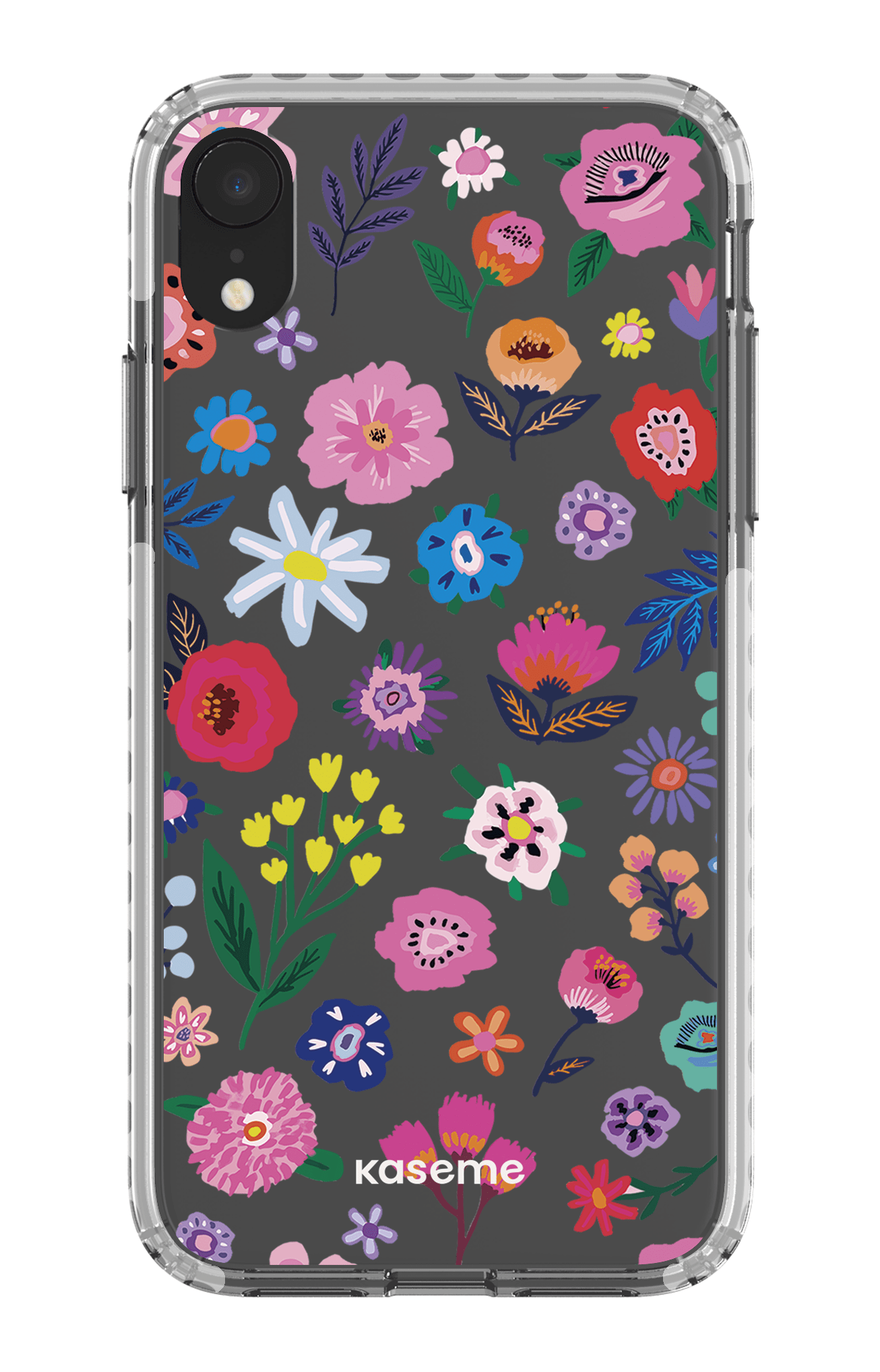 iPhone XR Clear Case - White Aura Clear Case -