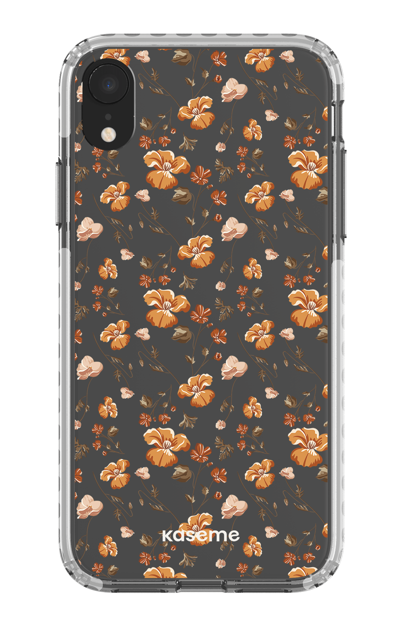 iPhone XR Clear Case - White Beatrice Clear Case -