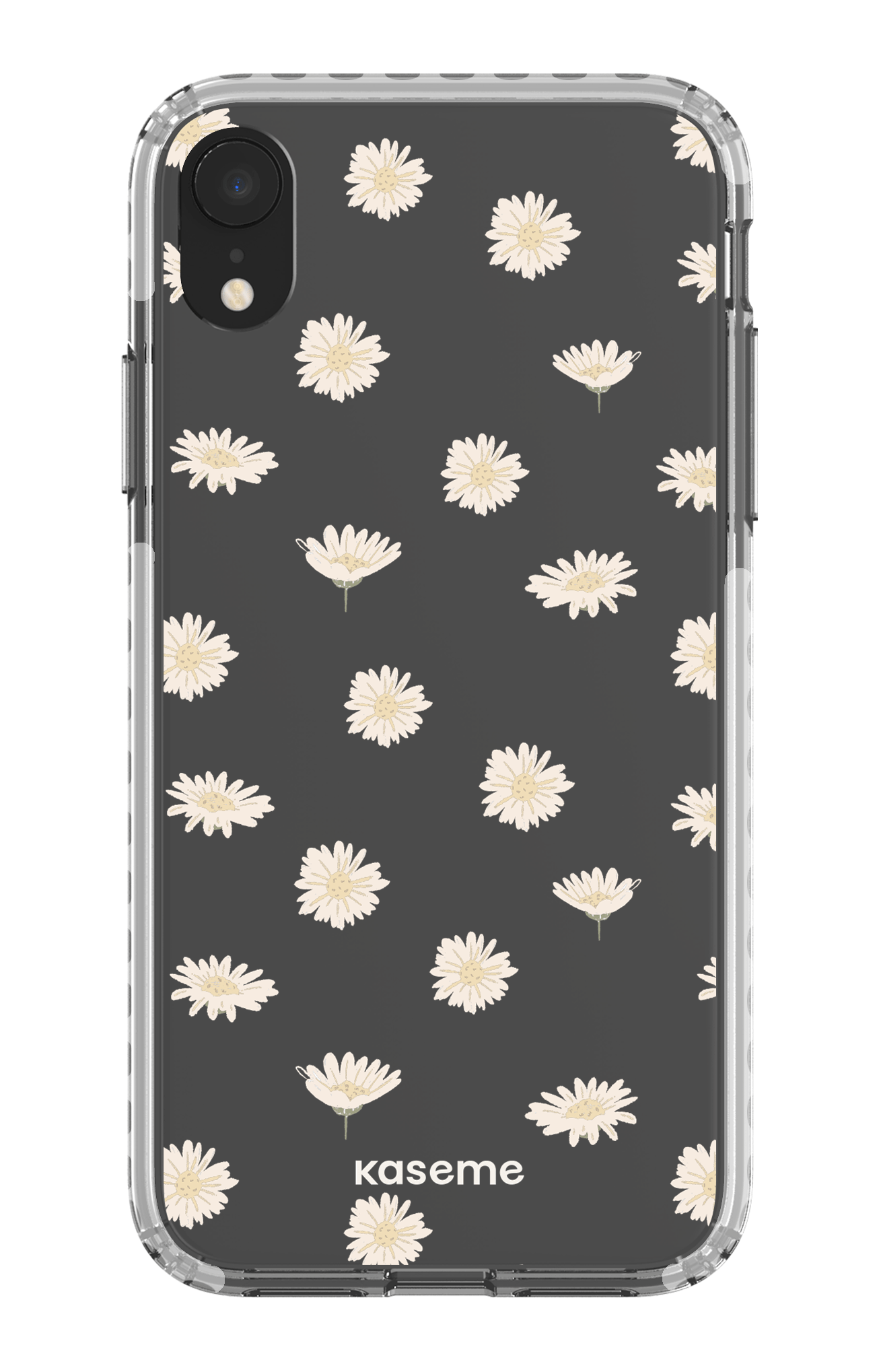 iPhone XR Clear Case - White Bella Clear Case -