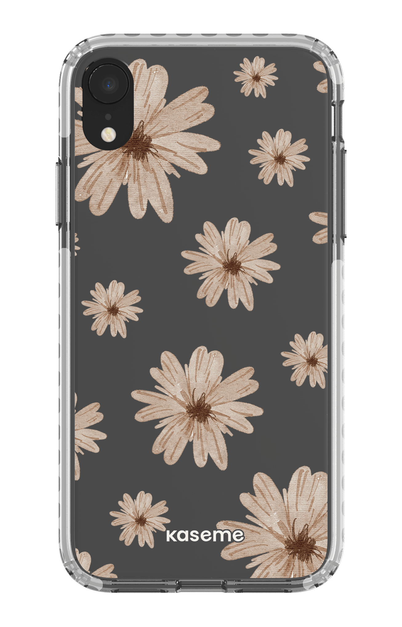 iPhone XR Clear Case - White Delicate Dreams Clear Case -