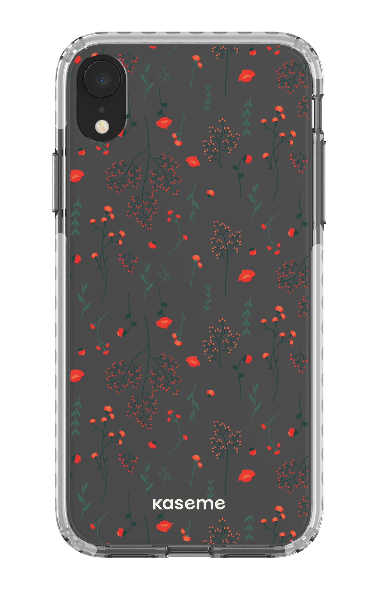 iPhone XR Clear Case - White Evelyn Clear Case -