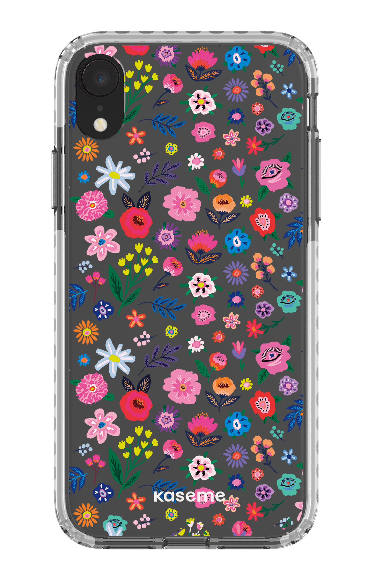 iPhone XR Clear Case - White Hallucinate Clear Case -