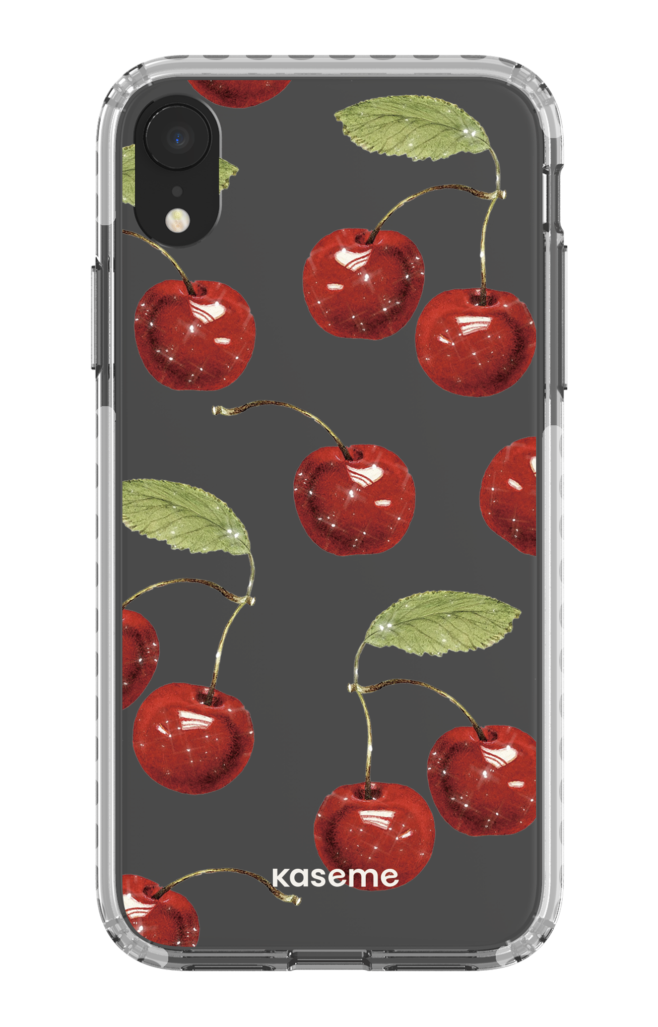 iPhone XR Clear Case - White Juicy Clear Case -