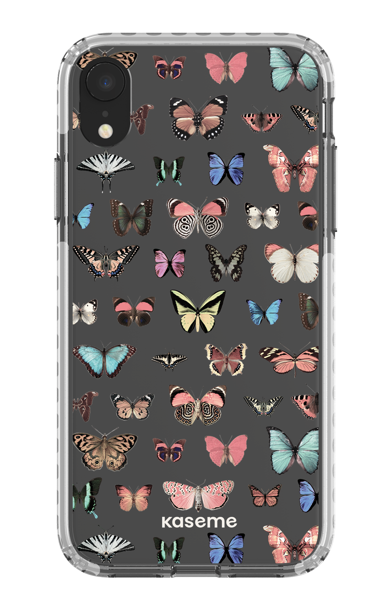 iPhone XR Clear Case - White Paloma clear case -