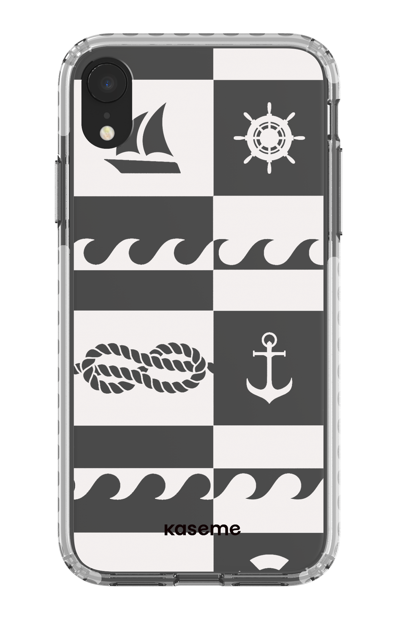 iPhone XR Clear Case - White Sail Clear Case -