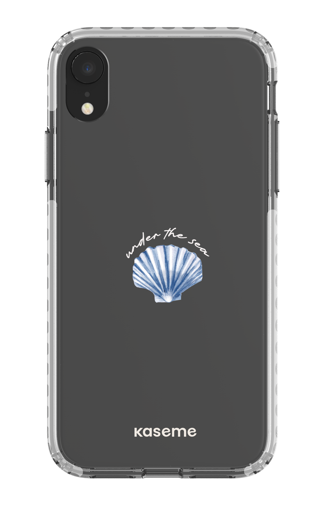 iPhone XR Clear Case - White Sealia Clear Case -