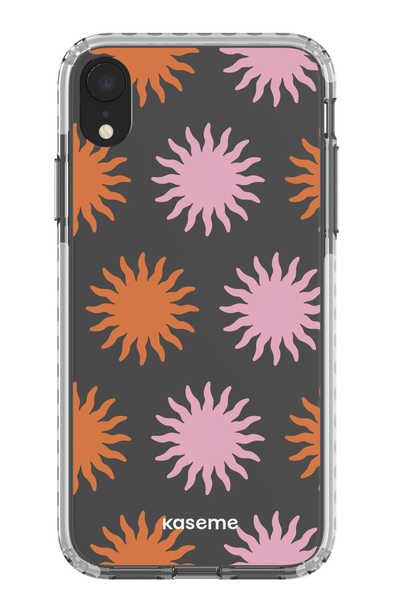 iPhone XR Clear Case - White Vitamin Sea Clear Case -