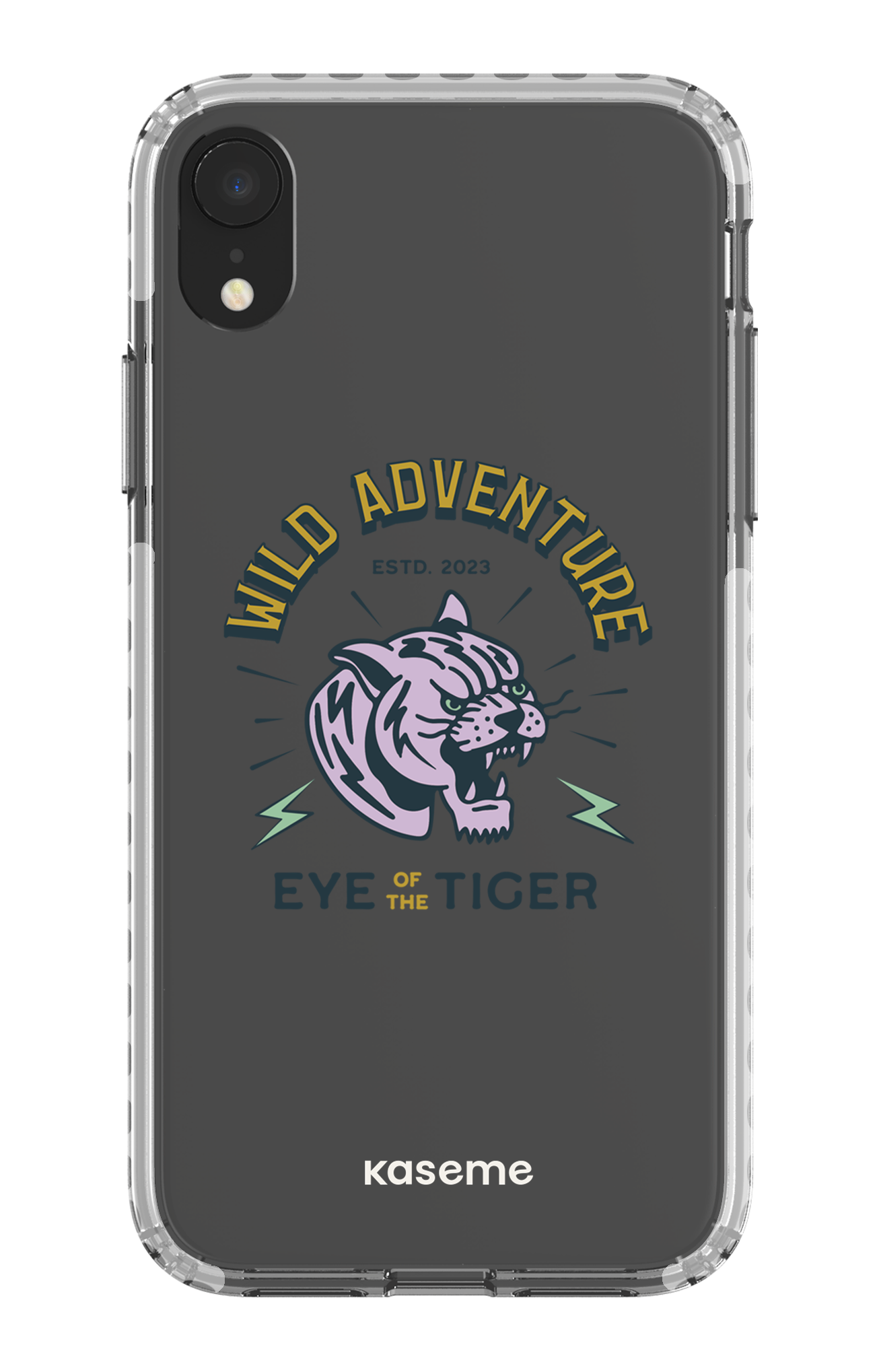 iPhone XR Clear Case - White Wildcats clear case -