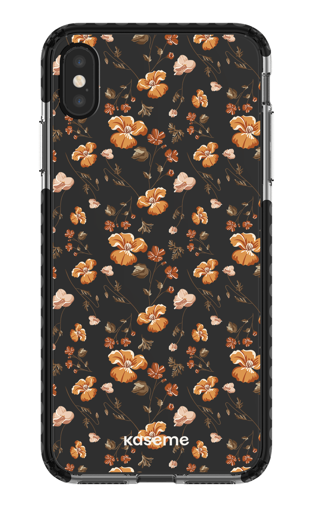 iPhone XS Max Clear Case - Black Beatrice Clear Case -