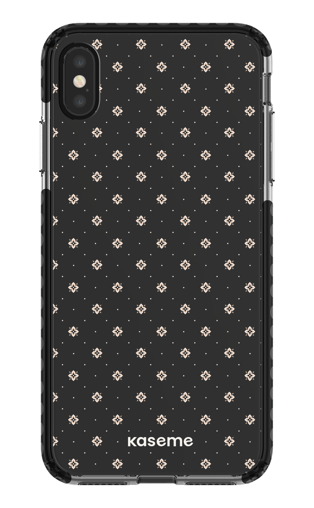 iPhone XS Max Clear Case - Black Billie Clear Case -