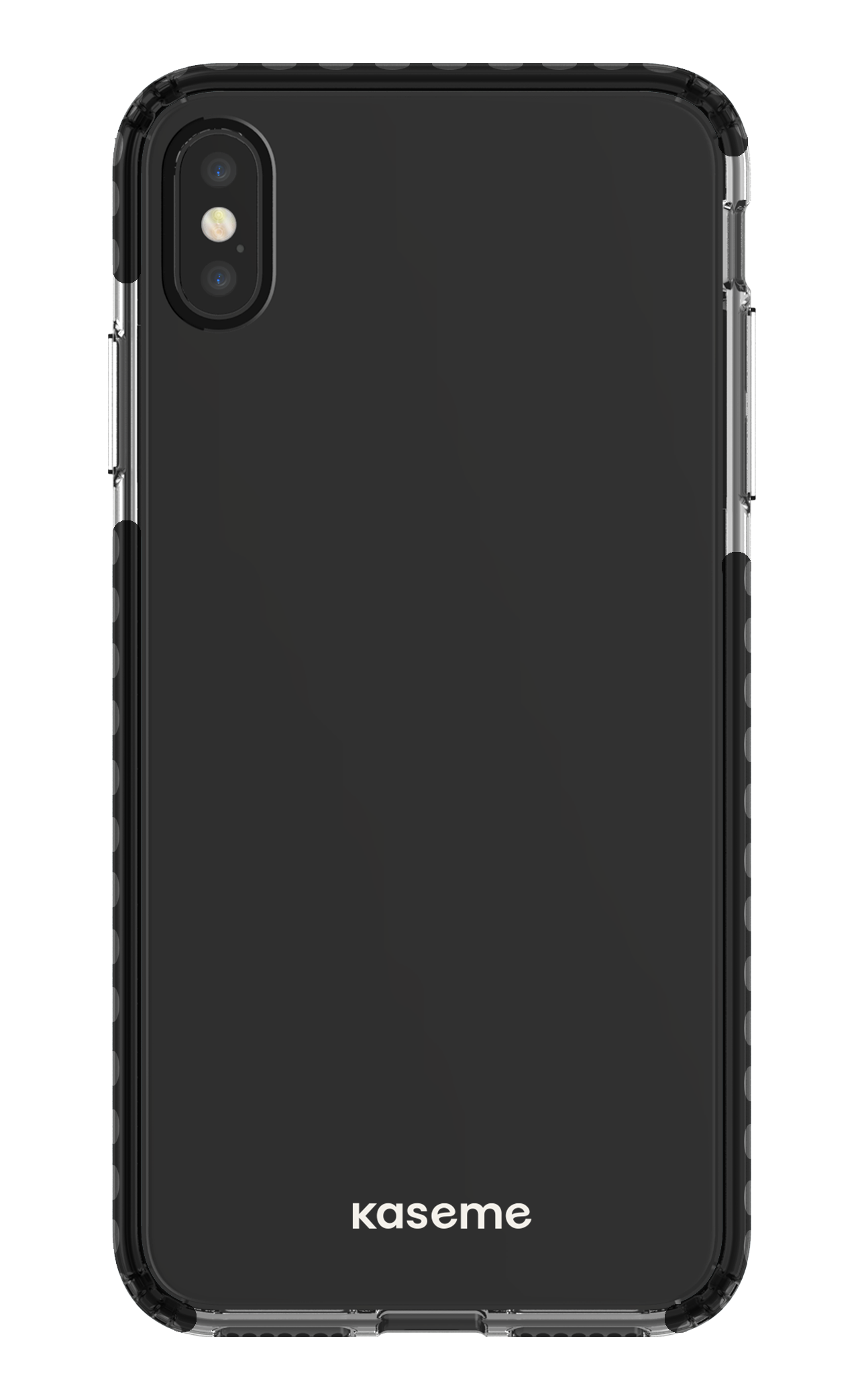 iPhone XS Max Clear Case - Black Classic Clear Case -