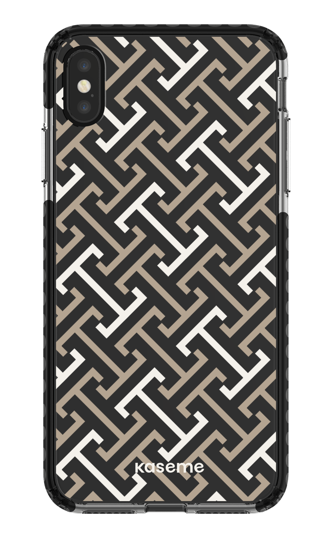 iPhone XS Max Clear Case - Black Elite Clear Case -