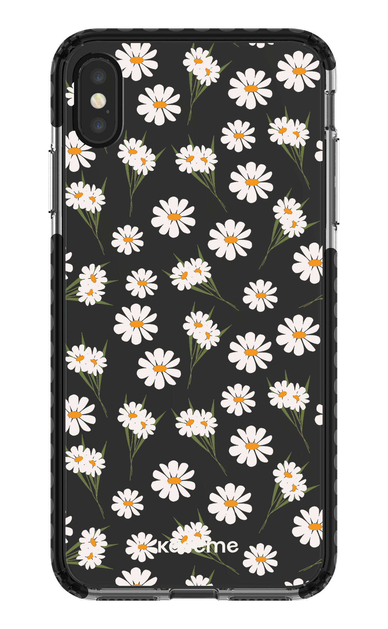 iPhone XS Max Clear Case - Black Jane Clear Case -