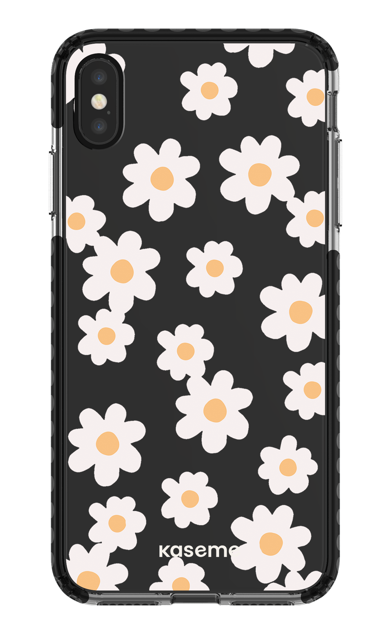 iPhone XS Max Clear Case - Black May Clear Case -