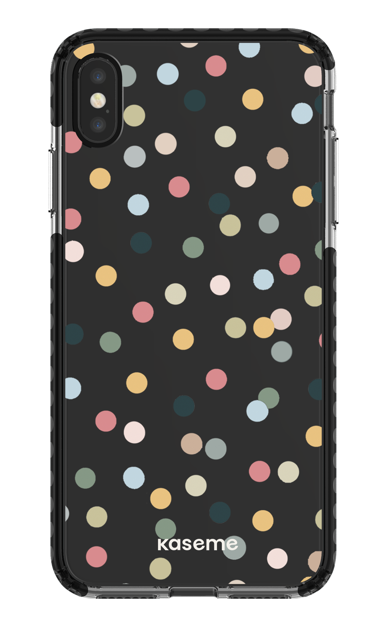 iPhone XS Max Clear Case - Black Willow clear case -