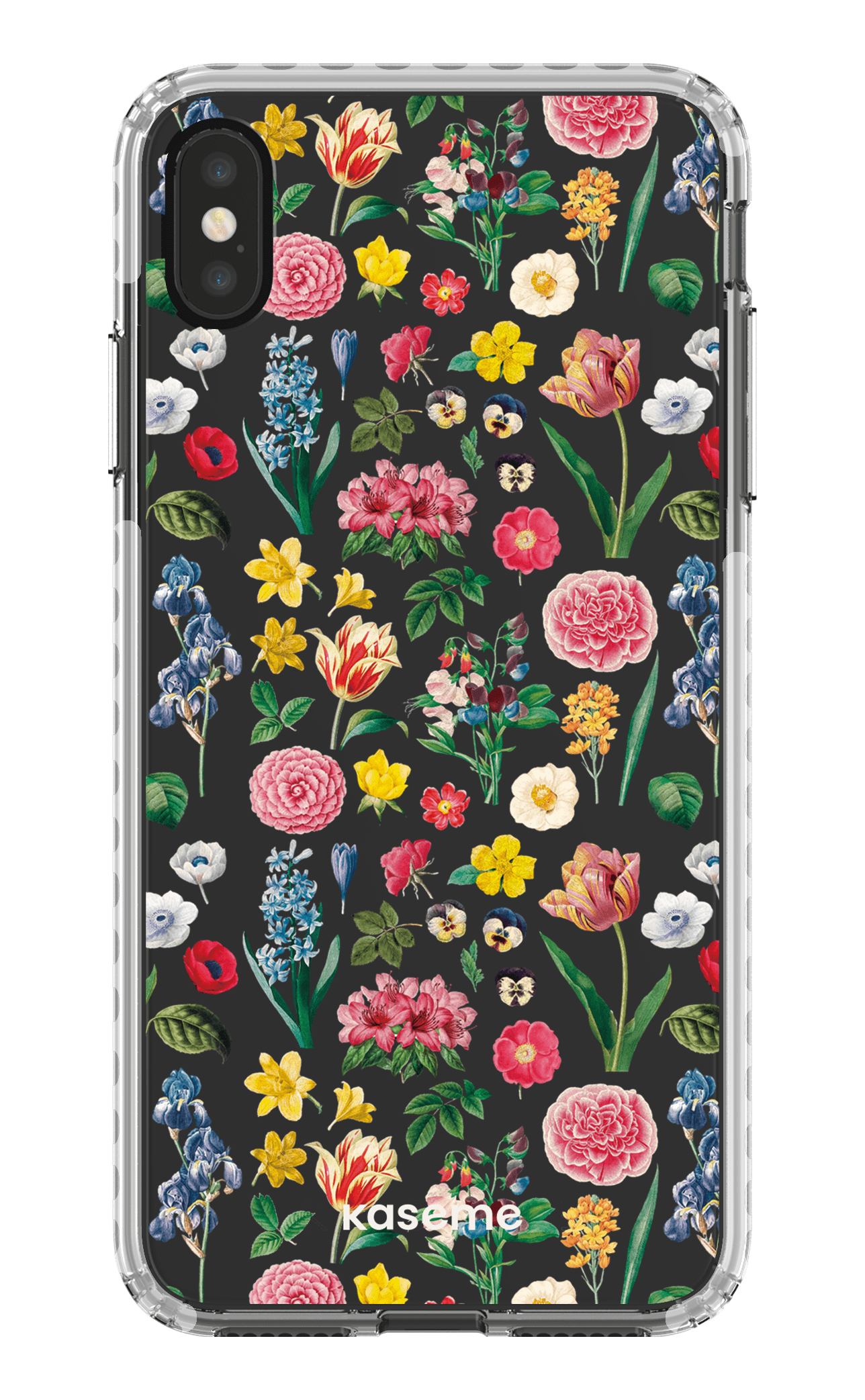 iPhone XS Max Clear Case - White Amelia Clear Case -