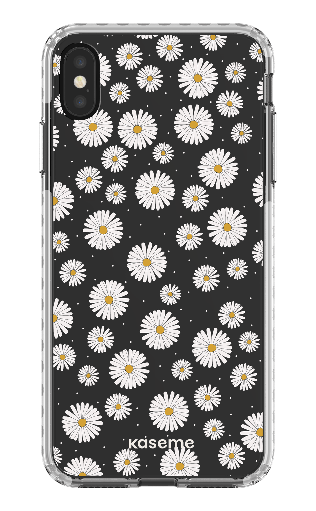 iPhone XS Max Clear Case - White Ashley clear case -