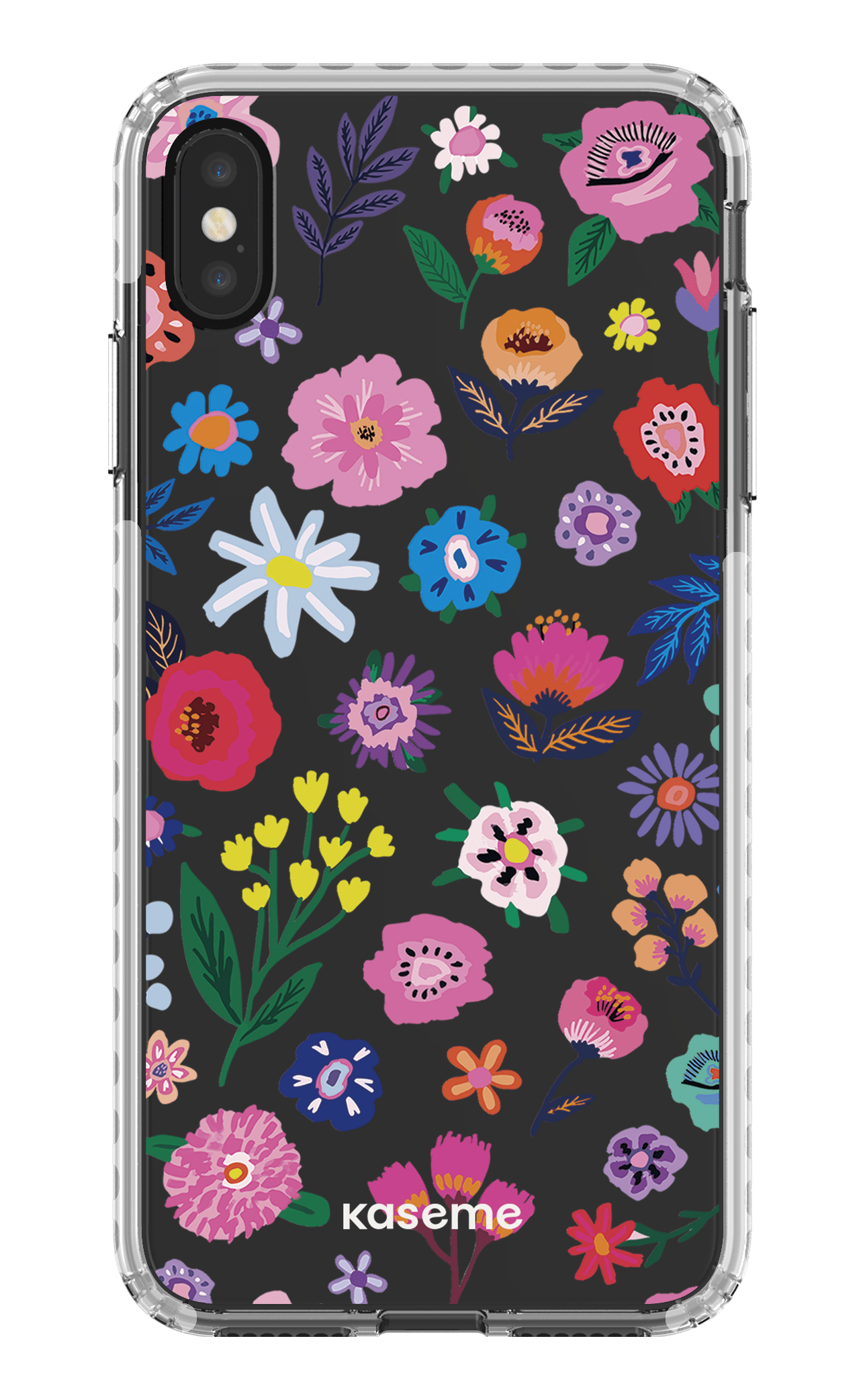 iPhone XS Max Clear Case - White Aura Clear Case -