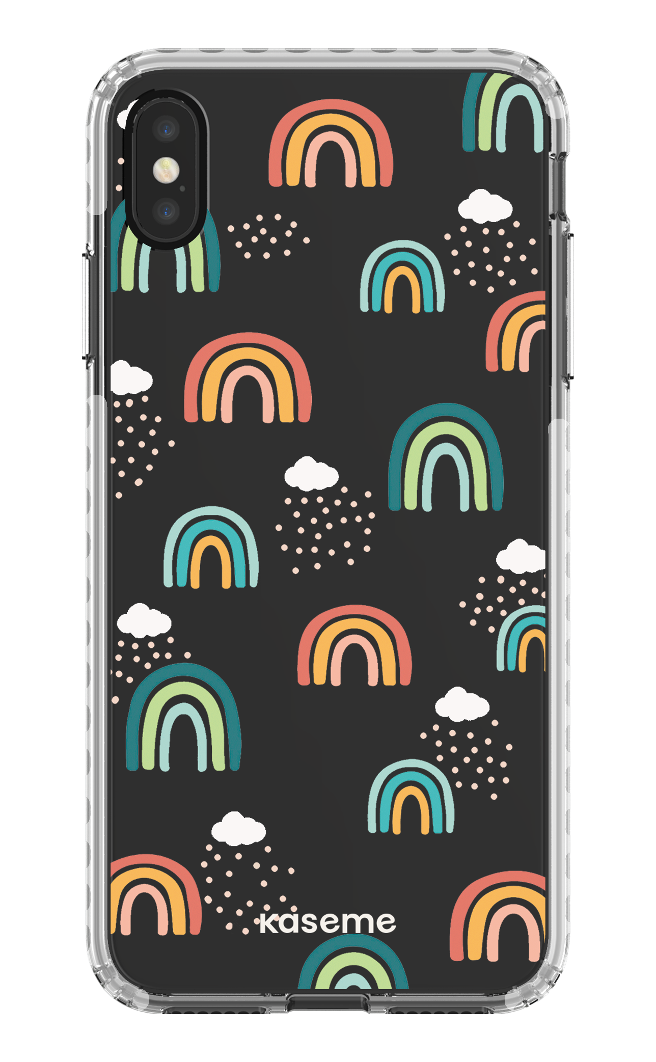 iPhone XS Max Clear Case - White Be You Clear Case -