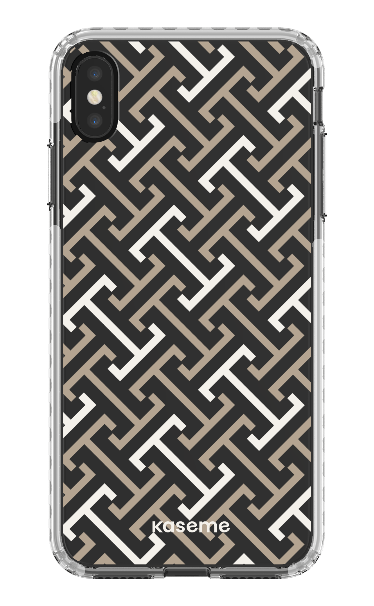 iPhone XS Max Clear Case - White Elite Clear Case -