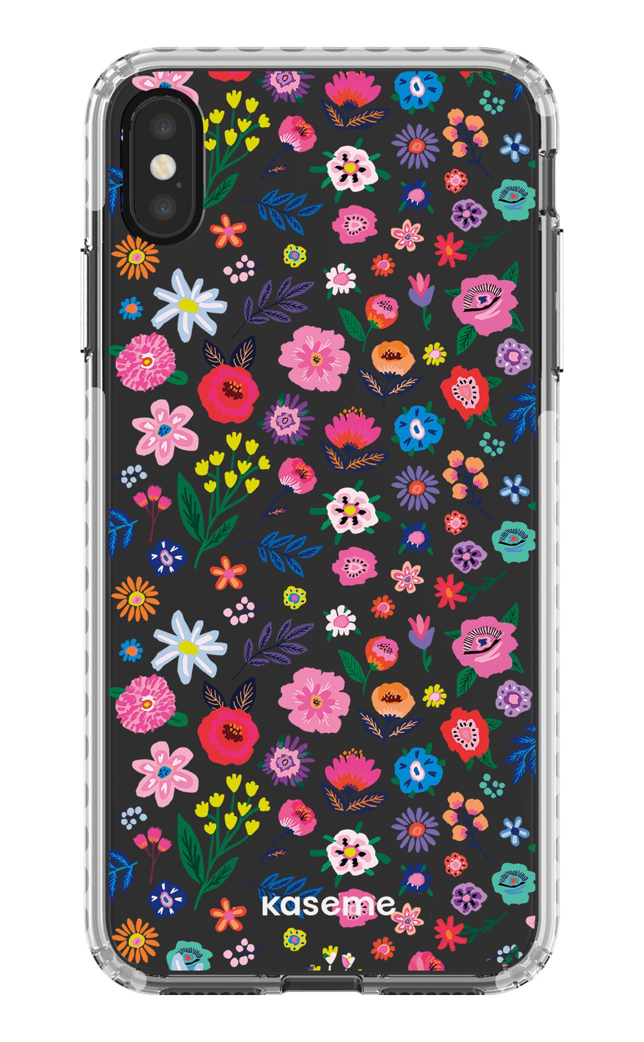 iPhone XS Max Clear Case - White Hallucinate Clear Case -