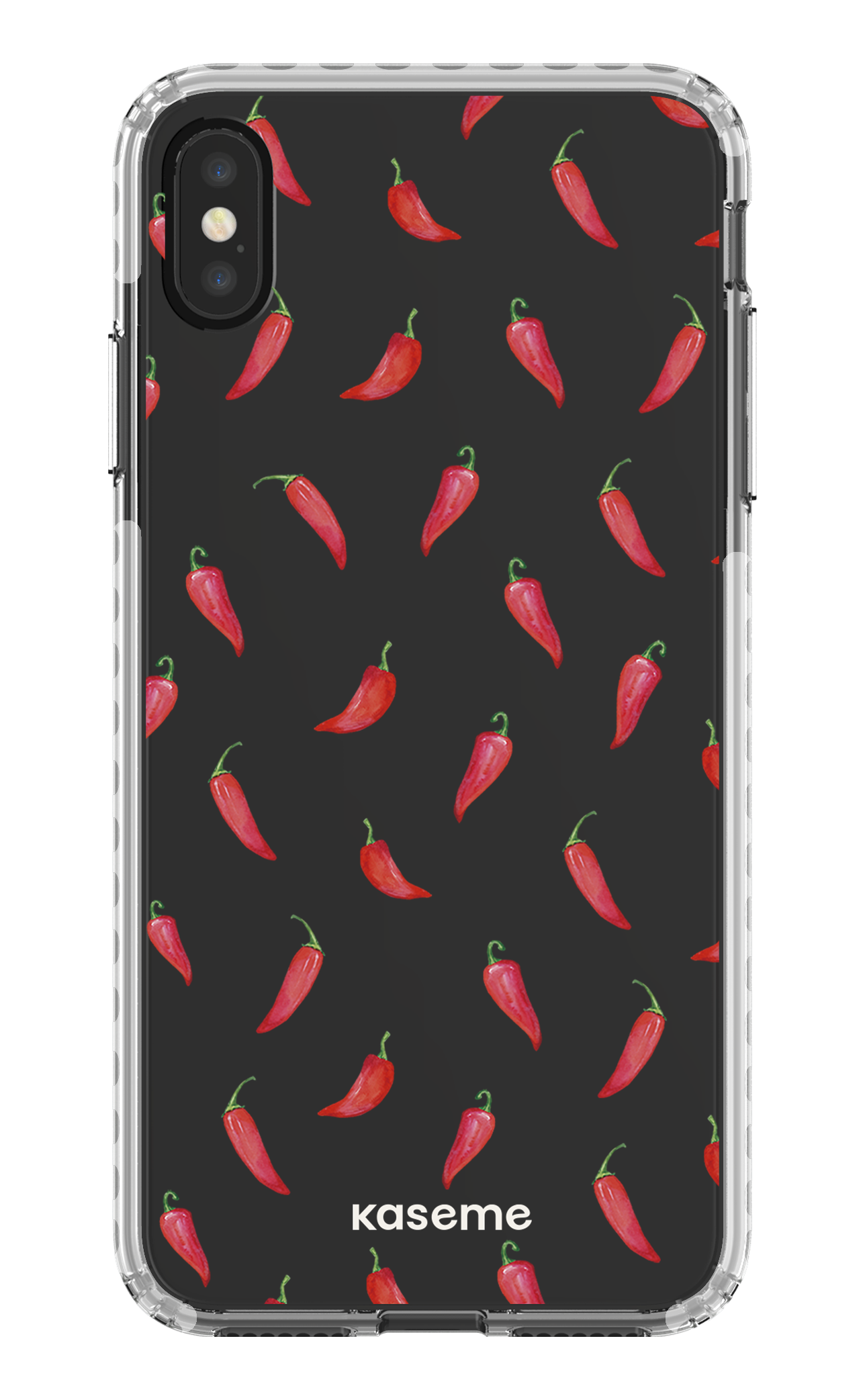 iPhone XS Max Clear Case - White Hottie clear case -