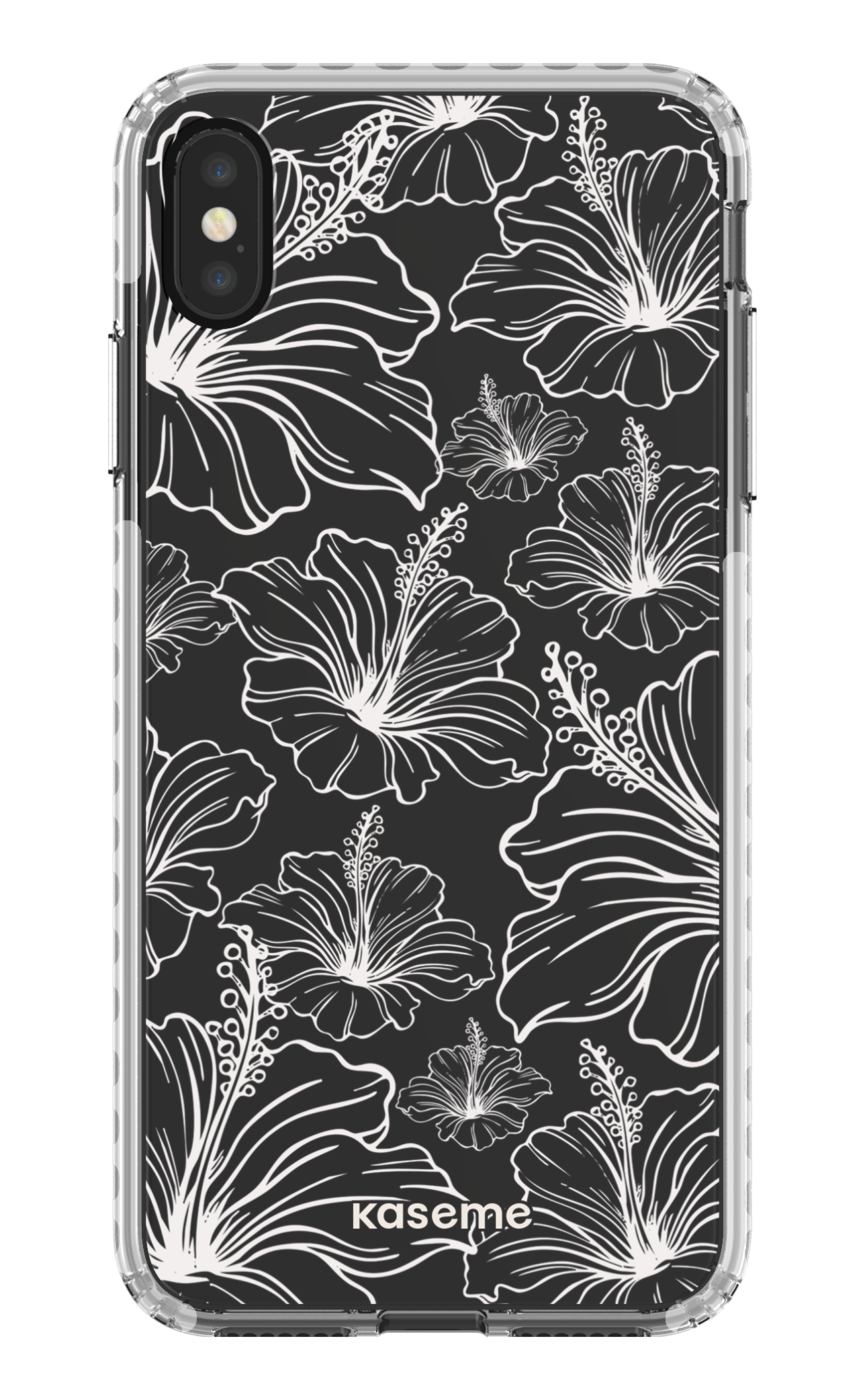 iPhone XS Max Clear Case - White Kahala Clear Case -