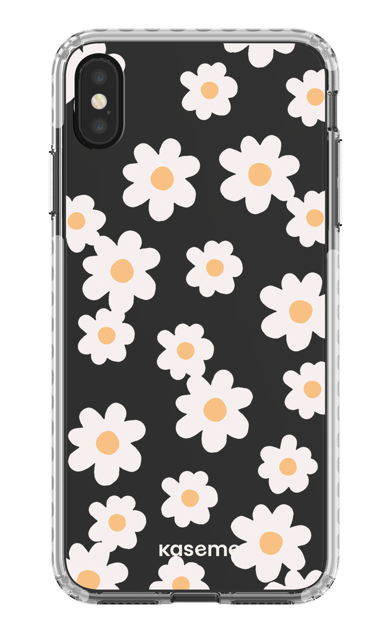 iPhone XS Max Clear Case - White May Clear Case -