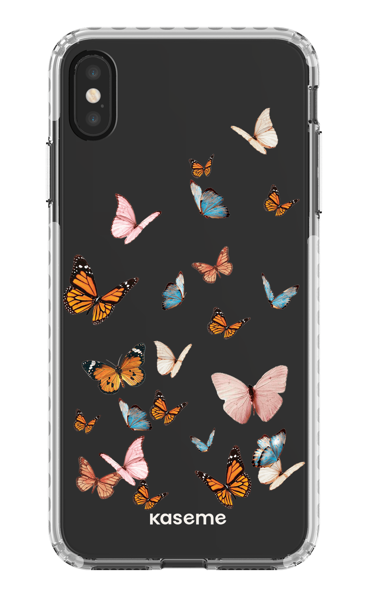 iPhone XS Max Clear Case - White Soarin Clear Case -