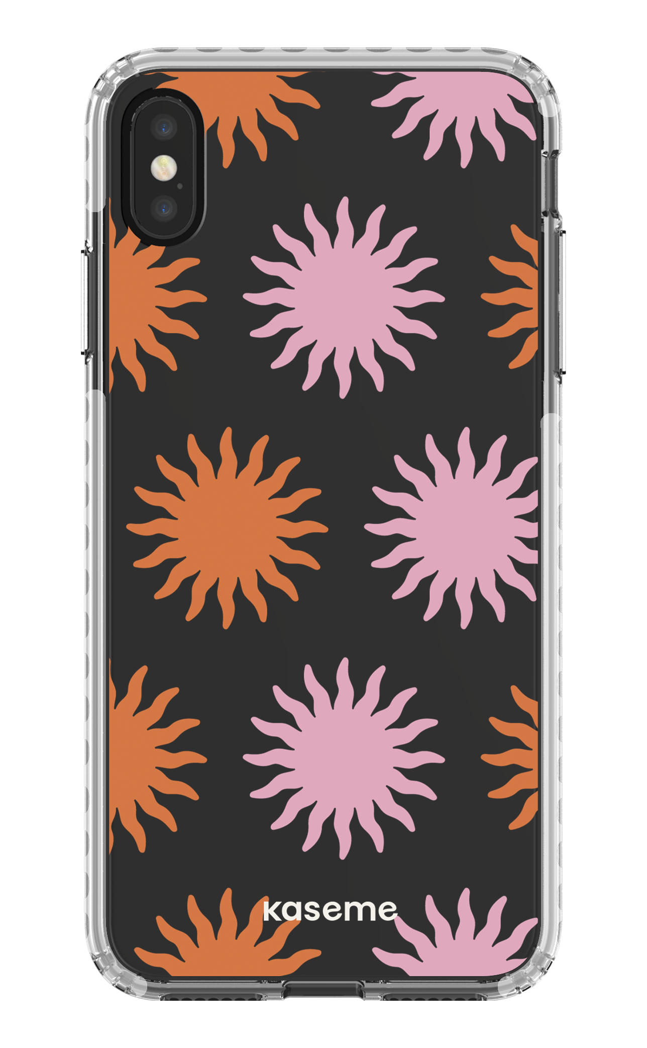 iPhone XS Max Clear Case - White Vitamin Sea Clear Case -