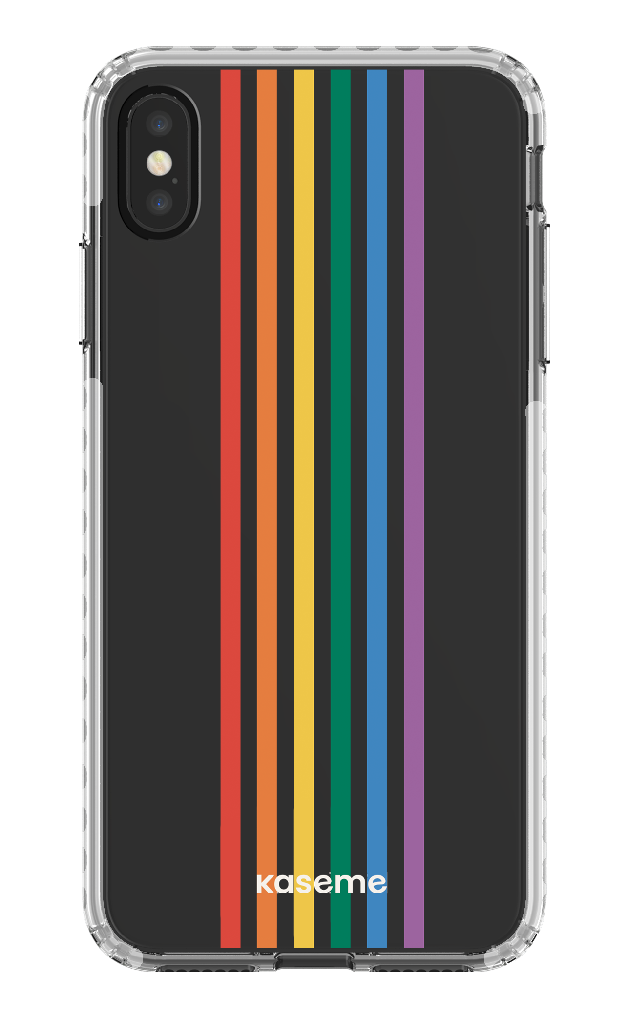 iPhone XS Max Clear Case - White We're coming out Clear Case -