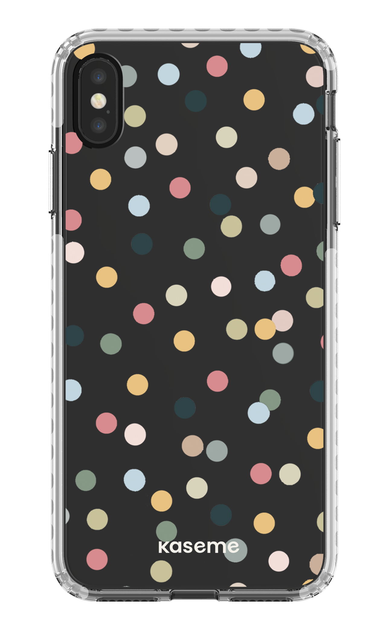 iPhone XS Max Clear Case - White Willow clear case -