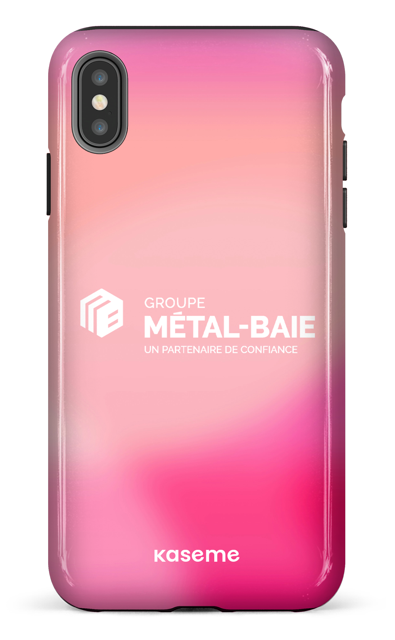 iPhone XS Max tough Métal-Baie Tie-Dye -