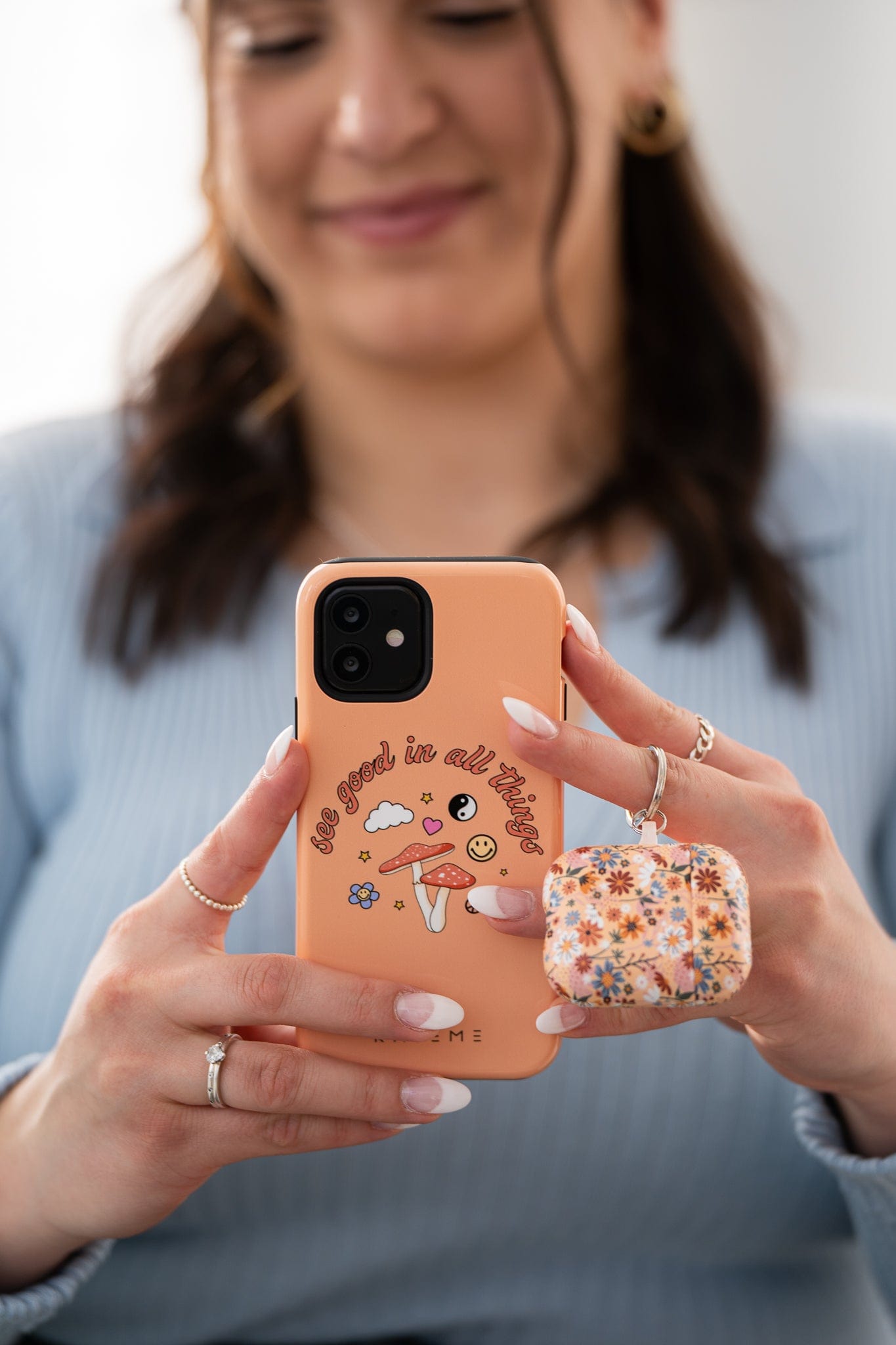 Emily Yellow AirPods Case