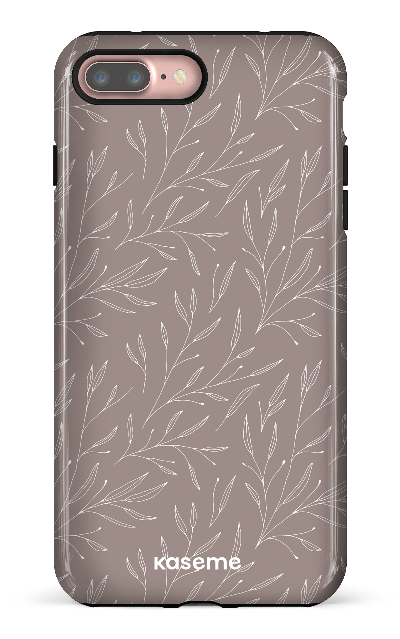 Hibiscus Grey - iPhone 7 Plus