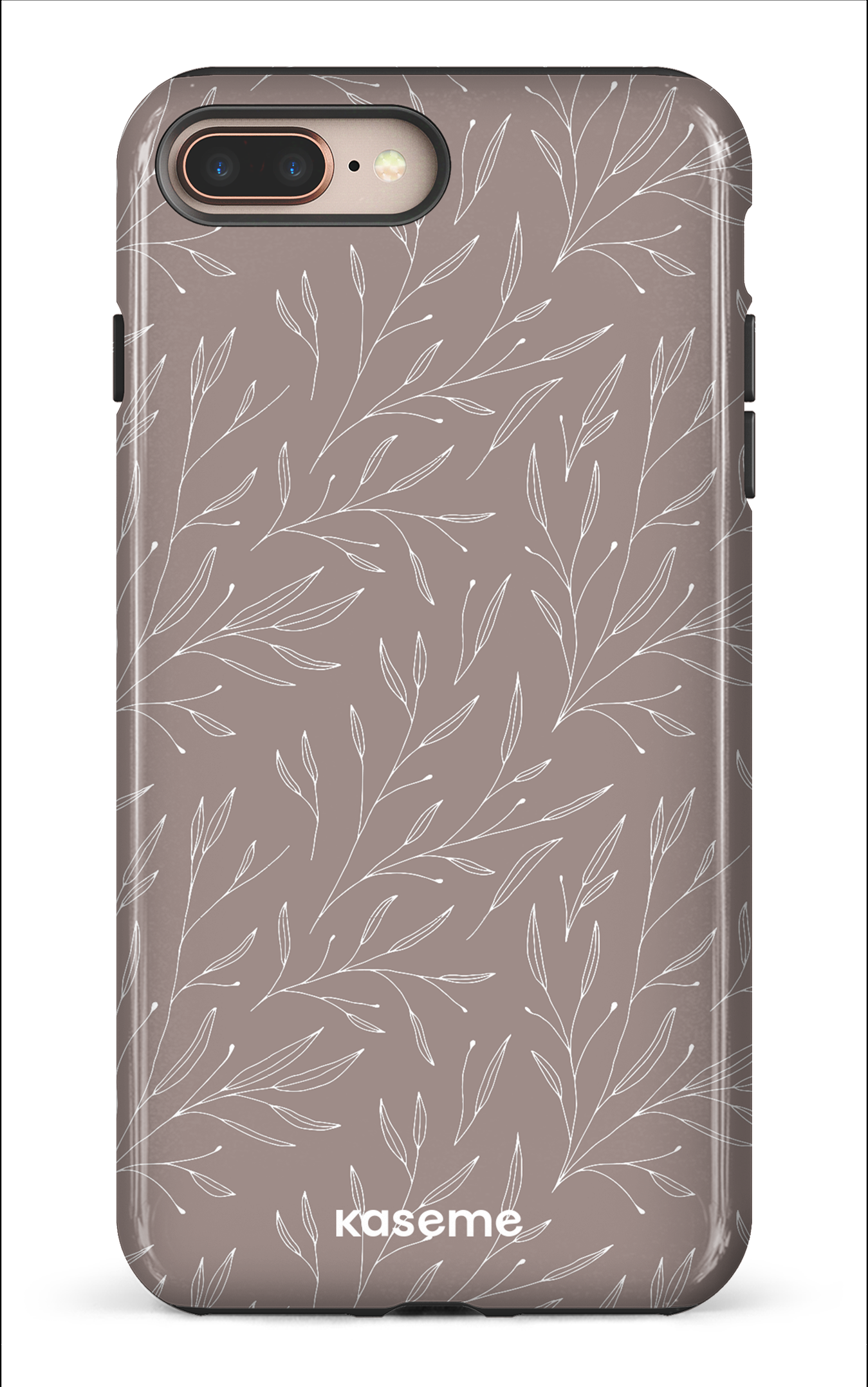 Hibiscus Grey - iPhone 8 Plus